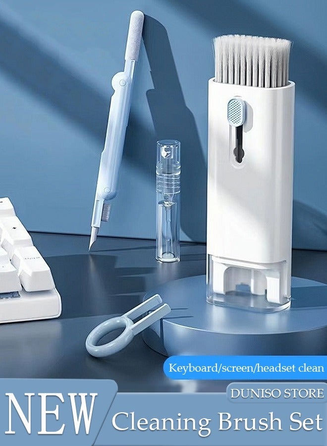 DUNISO 7in1 Electronics Cleaner Kit Keyboard Brush, Airpod Cleaning Tool, Phone Screen Cleaner for Computers, MacBooks, Laptops, Airpods Pro, Headphones - Image 1