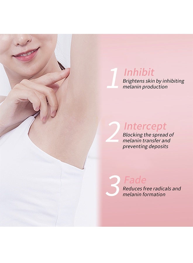 BARUBT Sakura Cherry Blossom Brightening Cream -Gluta Brightening Underarm Cream, Brightening Booster Sakura Pearl Capsules, Sakura Gluta Brightening Underarm Cream 45g - Image 4