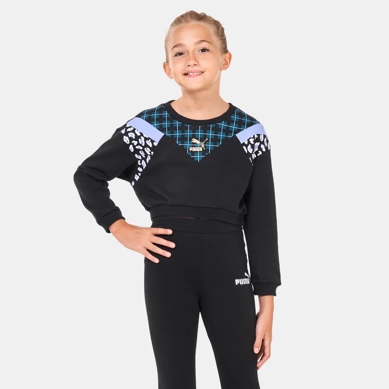 PUMA Kids' Classics '90s Prep Sweatshirt