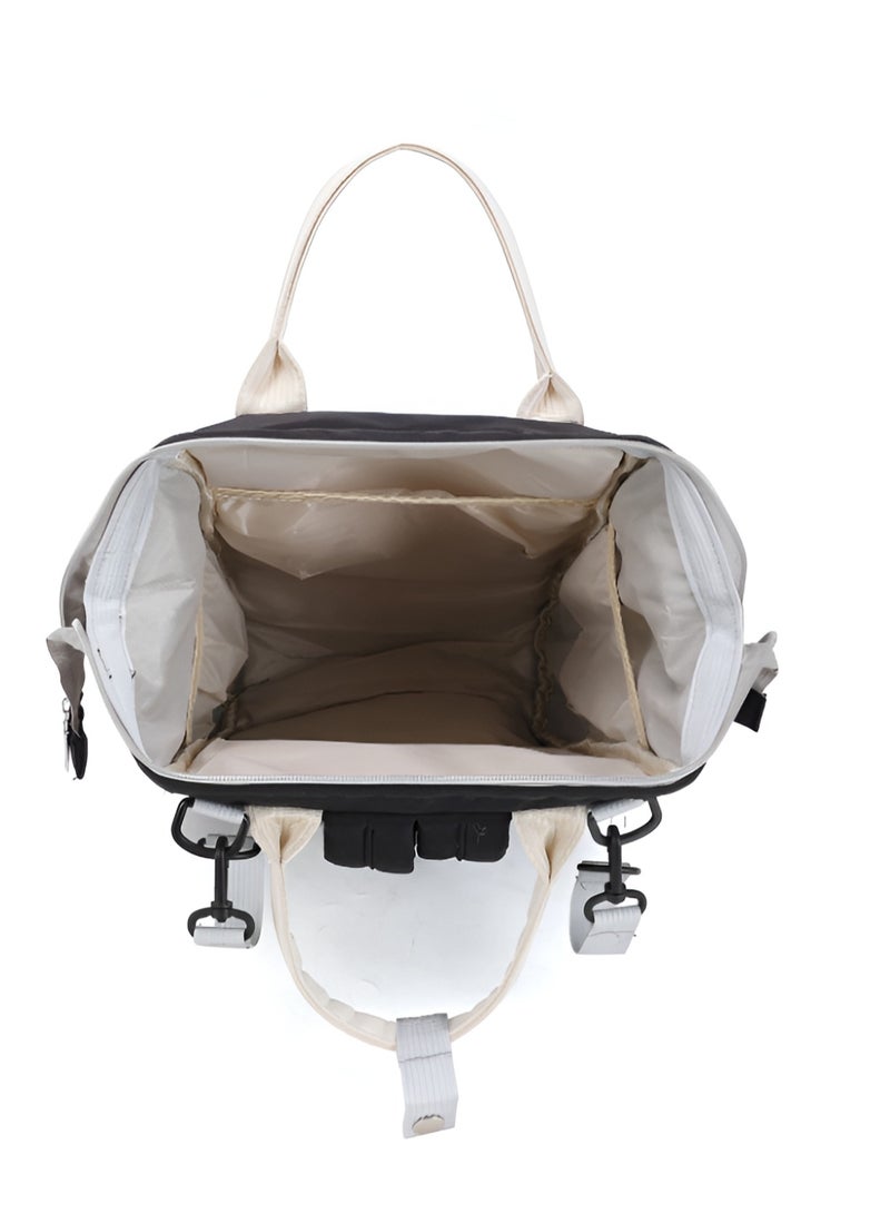 Huitich Black Mum's Multi-Functional Baby Travel Backpack  - Image 2