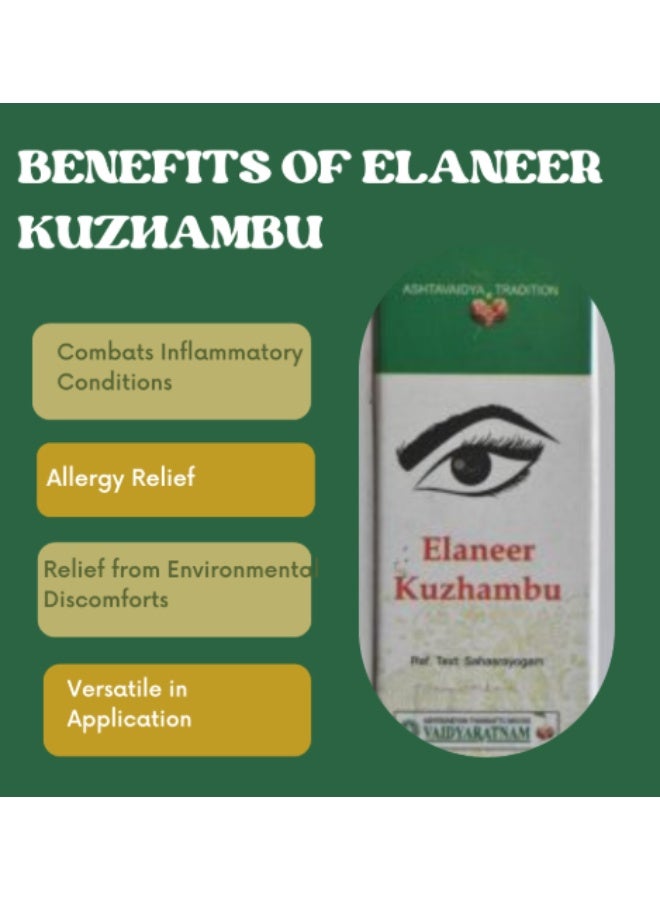 Kaly Elaneer Kuzhambu Ayurvedic Eye Drop - 5ml - Image 3