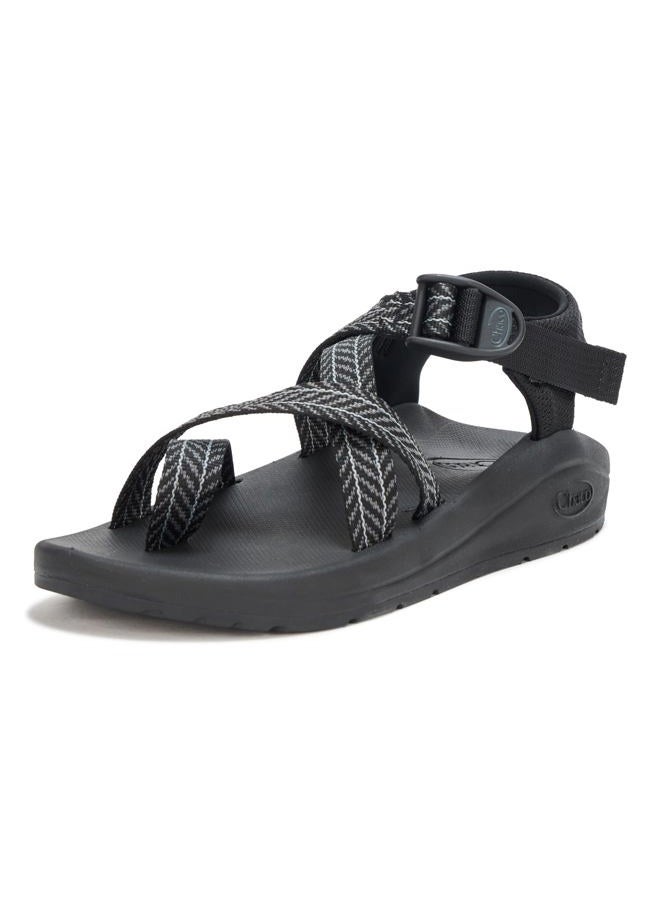 Chaco Women's Cushz Toe-Loop Sandal, Frond Black, 38 EU - Image 1