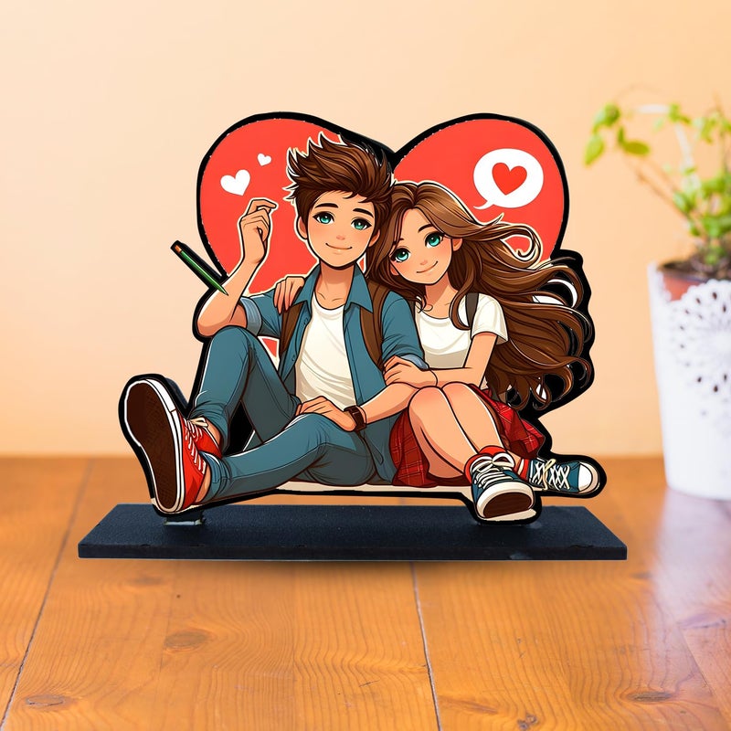 WRH Tabletop showpiece for Valentine Memorable Gift Item for This Valentineprfect Thing for Home Decor