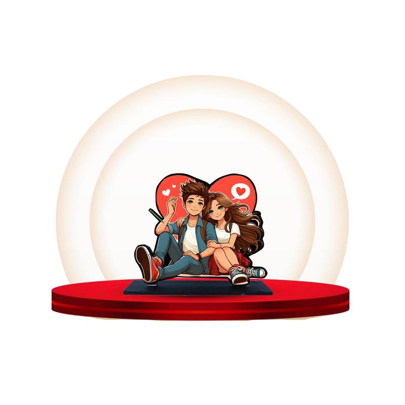 WRH Tabletop showpiece for Valentine Memorable Gift Item for This Valentineprfect Thing for Home Decor