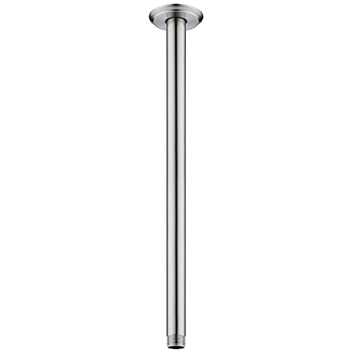 Anpean 16 Inch Shower Arm and Flange Brushed Nickel, Ceiling Mounted Shower Arm for Rain Shower Head - Image 1