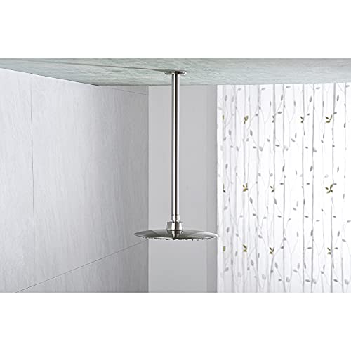 Anpean 16 Inch Shower Arm and Flange Brushed Nickel, Ceiling Mounted Shower Arm for Rain Shower Head - Image 3