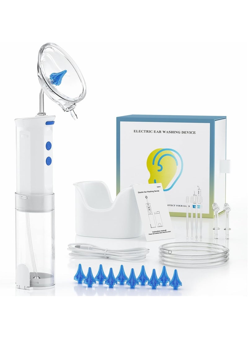 SYOSI Ear Wax Removal Tool  Ear Cleaner Ear Irrigation Flushing System for Ear Washing Ear Cleaning Kit Ear Cleaner with 3 Modes Safe Effective Ear Wax Washer for Adults Kids - Image 1
