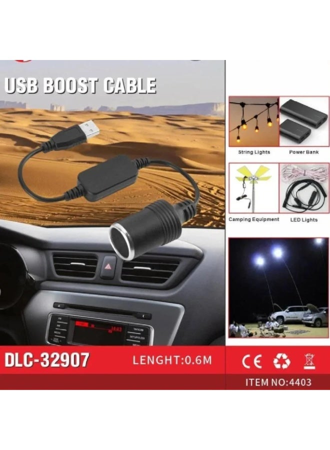 دي إل سي  محول ولاعة السيارة USB DLC-32907 - Image 1