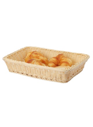 eavy Duty Polypropylene Rectangular Rattan Basket 37 X 26 X 7 Cm, Beige - pzsku/Z310B9DC302C5FF564A90Z/45/_/1696496540/5de4245a-8521-48db-a945-95185250176f