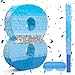 Birchio Number 8 Pinata Bundle with a Blindfold and Bat162 x 116 x 4 Inches Perfect for Boys and Girls Birthday Party Supplies Blue Theme Birthday Decoration - Image 2