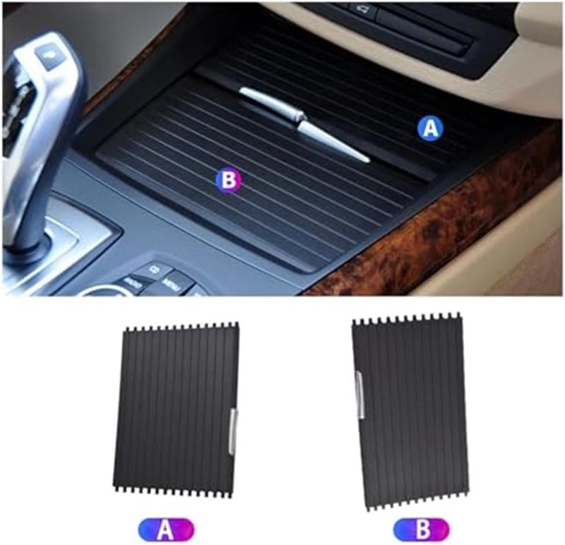 QASULER Center Console Roller Blind Shutter Cover - Image 4