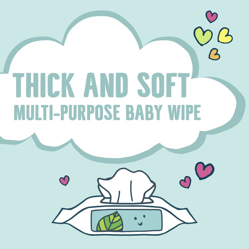 Seventh Generation Baby Wipes Sensitive Protection with Snap Seal Diaper Wipes 768 Count - Image 4