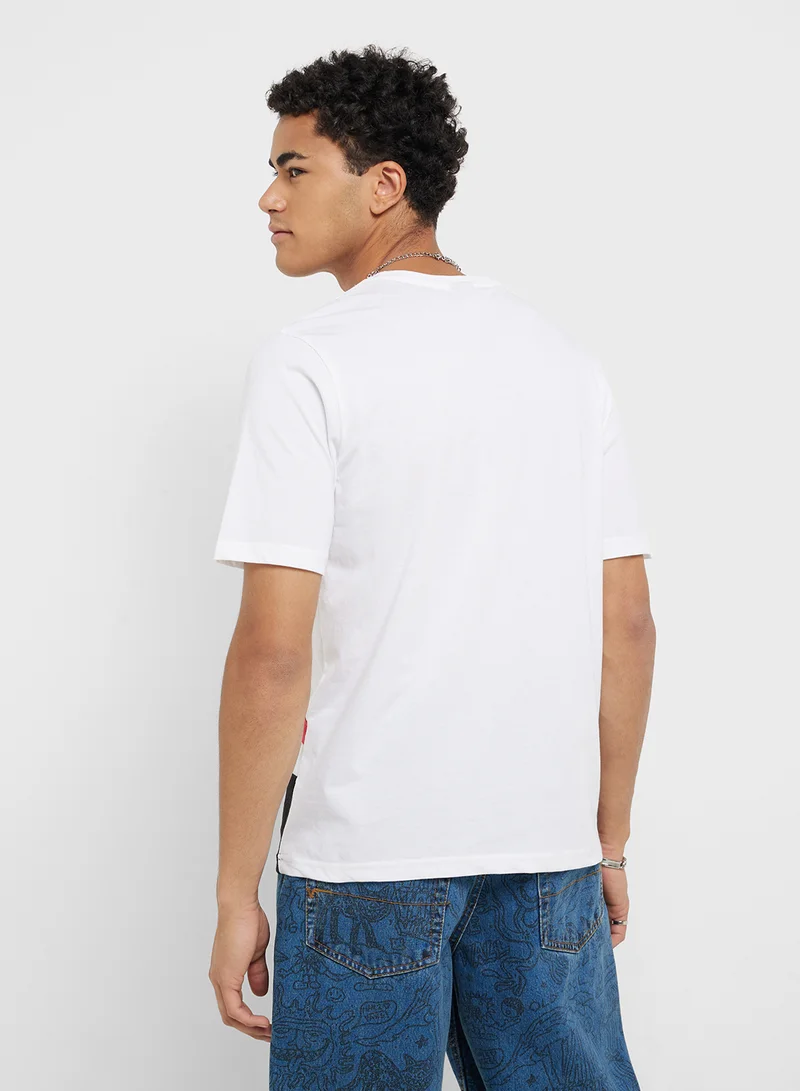 سفنتي فايف Crew Neck T-Shirt