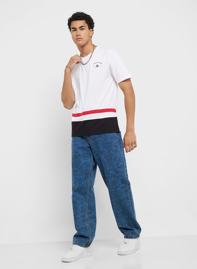 سفنتي فايف تيشيرت بياقة دائرية - Image 4