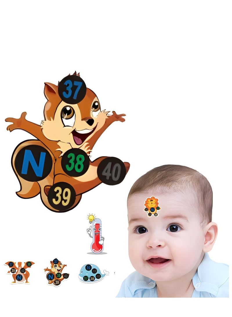 Plan A Baby Thermometer, Cartoon Baby Thermometer Sticker Set, Fever Bags Indicator Allows Continuous Fever or Temperature Monitor for Kids for Up to 24 Hours (5) - pzsku/Z310BFB03A843190A8E29Z/45/_/1725713255/ff32e4f0-fde8-464d-8c9b-3e7ae78b3baf