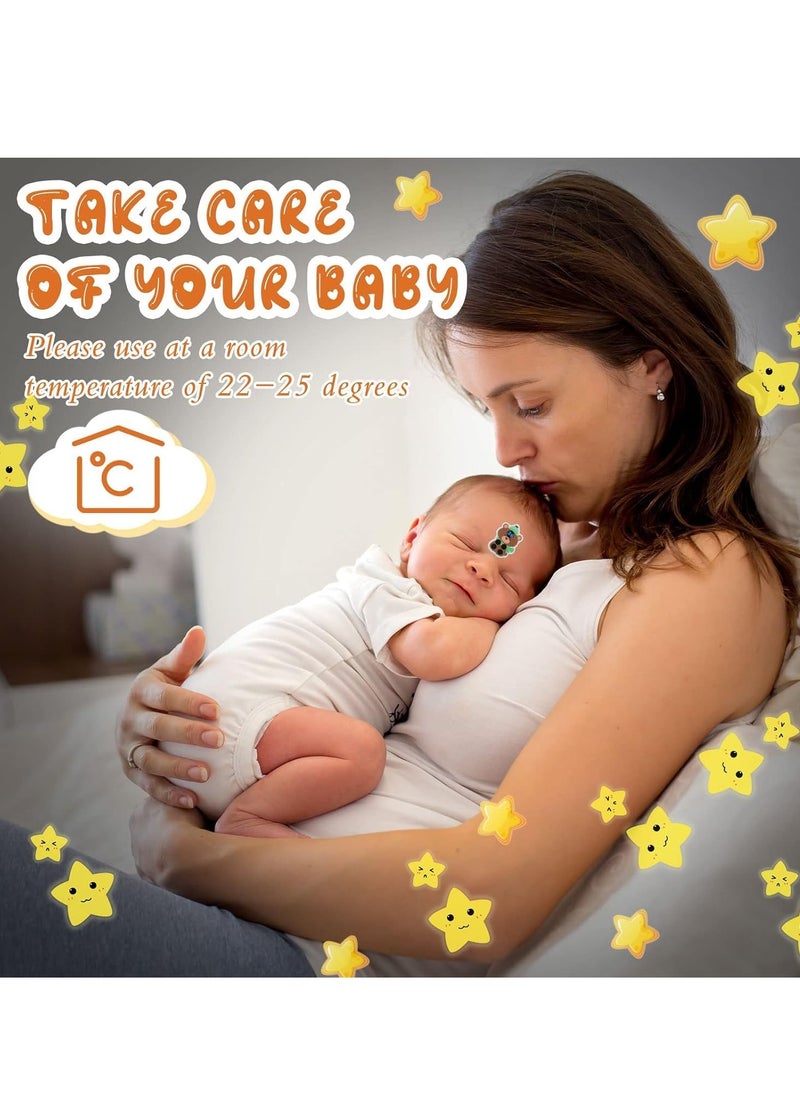 Plan A Baby Thermometer, Cartoon Baby Thermometer Sticker Set, Fever Bags Indicator Allows Continuous Fever or Temperature Monitor for Kids for Up to 24 Hours (5) - pzsku/Z310BFB03A843190A8E29Z/45/_/1725713265/f7f61da0-bc97-4700-a30e-20e06f2be37c