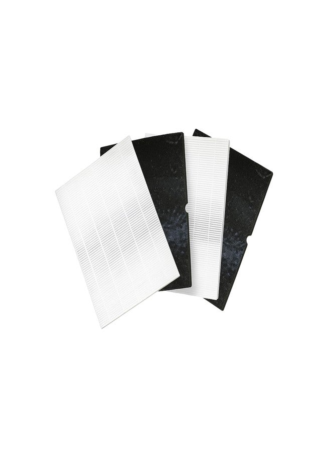 Nispira 116130 5500-2 Air Purifier Replacement Filter H for Winix 5500-2 AM80 True HEPA Activated Carbon 16.25 L x 12.5 W x 1.5 TH, 2 Sets - Image 3