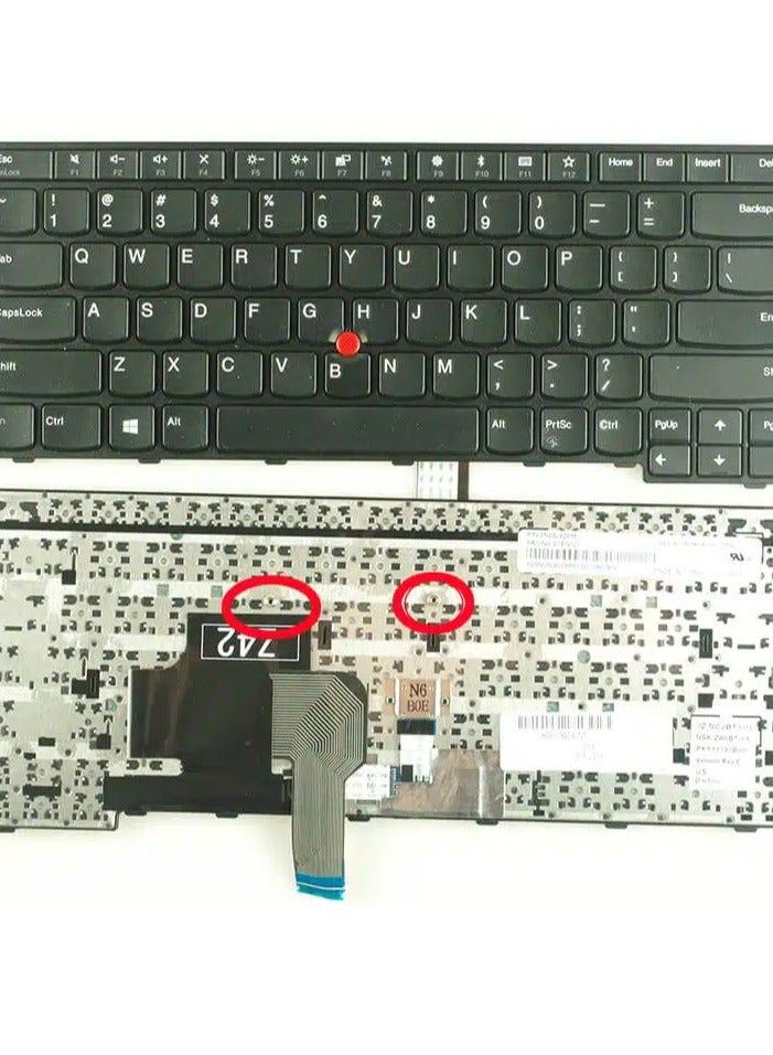 NMC لوحة مفاتيح لابتوب لينوفو E470 - Image 2