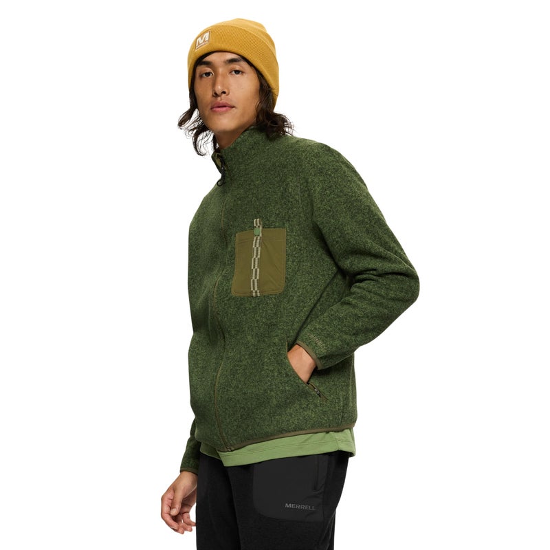 Merrell Men's Jungle Fleece, Full Zip Outdoor Active Jacket - Image 2