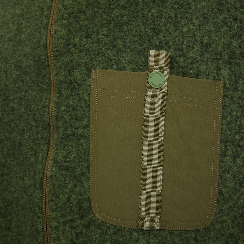 Merrell Men's Jungle Fleece, Full Zip Outdoor Active Jacket - Image 5