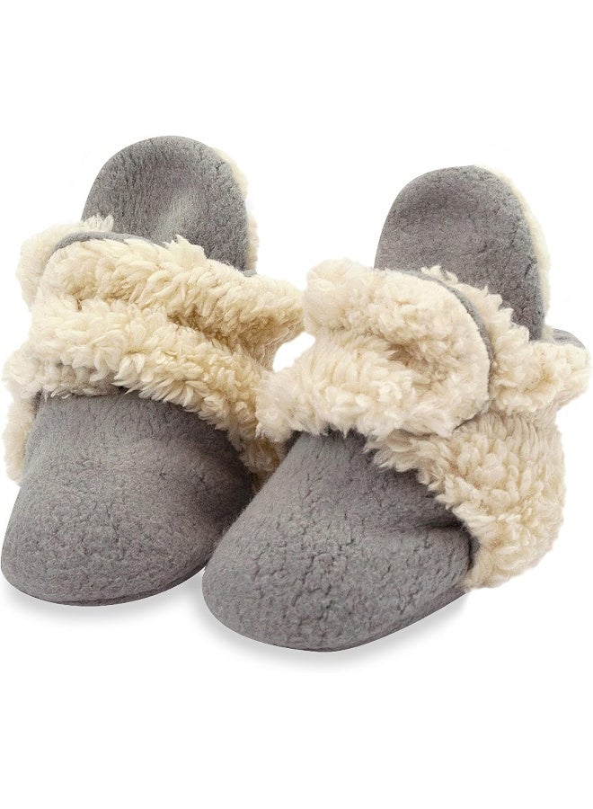 Zutano Zutano Unisex Fleece Baby Booties  - Image 1