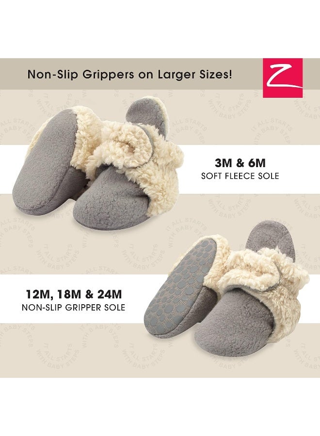 Zutano Zutano Unisex Fleece Baby Booties  - Image 2