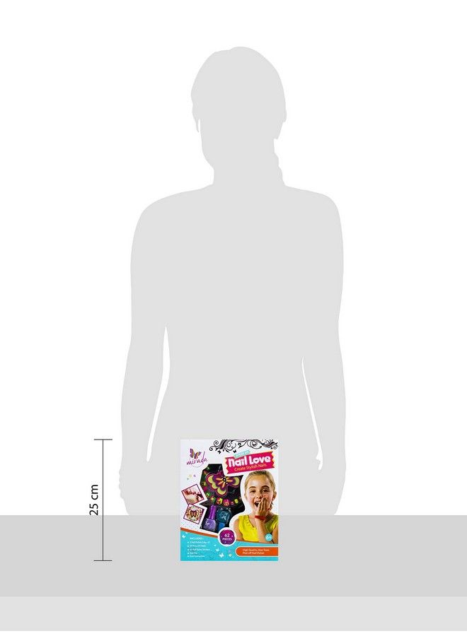 Mirada Press On Nails Love For Kids Multi - Image 5