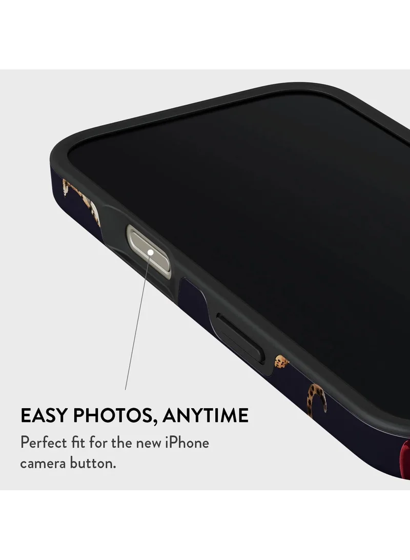 بورجا جراب iPhone 16 pro، قطعتان من الغلاف الصلب + بطانة داخلية من السيليكون TPU، ممتص للصدمات، يمكن الوصول إلى جميع المنافذ، إطار مرتفع لحماية الشاشة والكاميرا، طباعة عالية الجودة لا تتلاشى أبدًا، كوجر