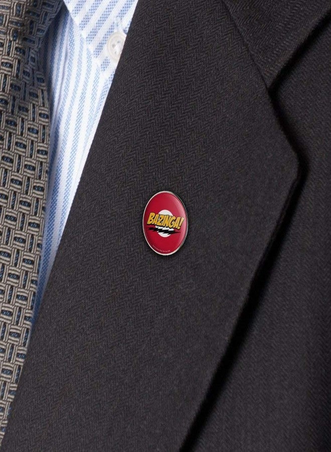 GRAPHICS & MORE The Big Bang Theory Sheldon Bazinga Metal 0.75" Lapel Hat Pin Tie Tack Pinback - Image 3