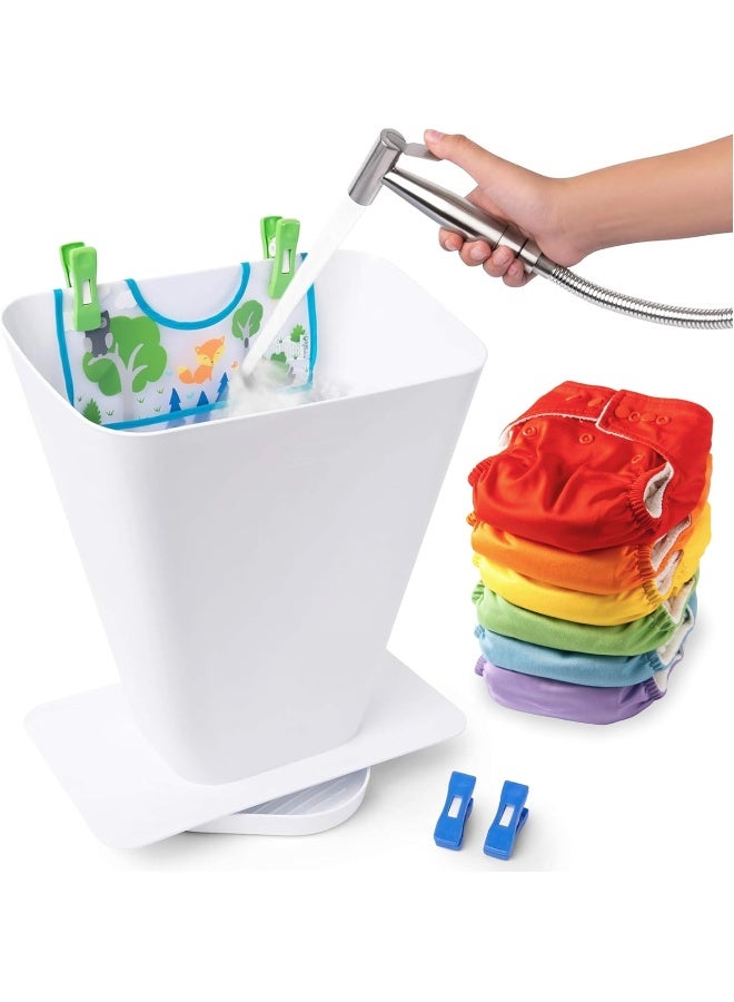 SimplyImagine Cloth Diaper Sprayer Splatter Shield - Image 1