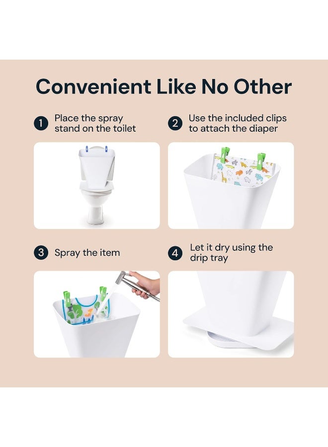 SimplyImagine Cloth Diaper Sprayer Splatter Shield - Image 4