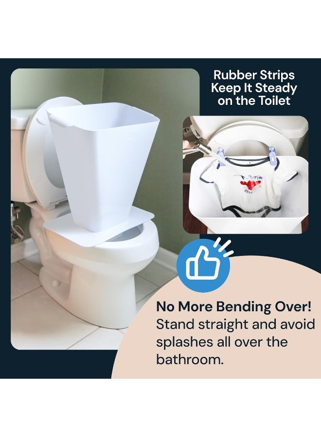 SimplyImagine Cloth Diaper Sprayer Splatter Shield - Image 3