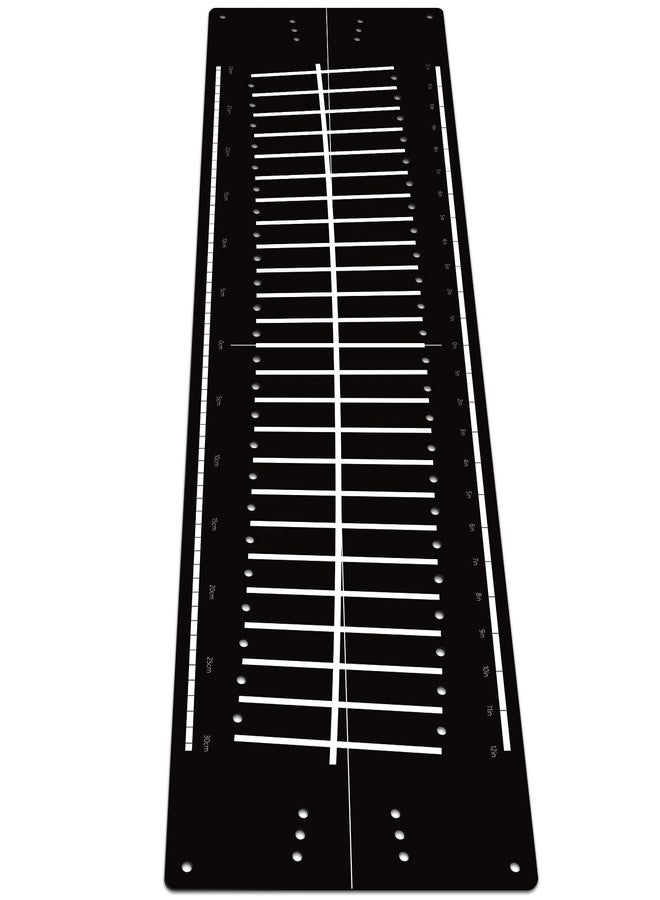 Silipull Golf Putting Mats Practice Indoor 30 x 8.27 Inch Golf Putting Practice Training Aid Golf Alignment Track Putting Green Golf Mat Putting Green Exercise Putter Training Supplies - Image 1