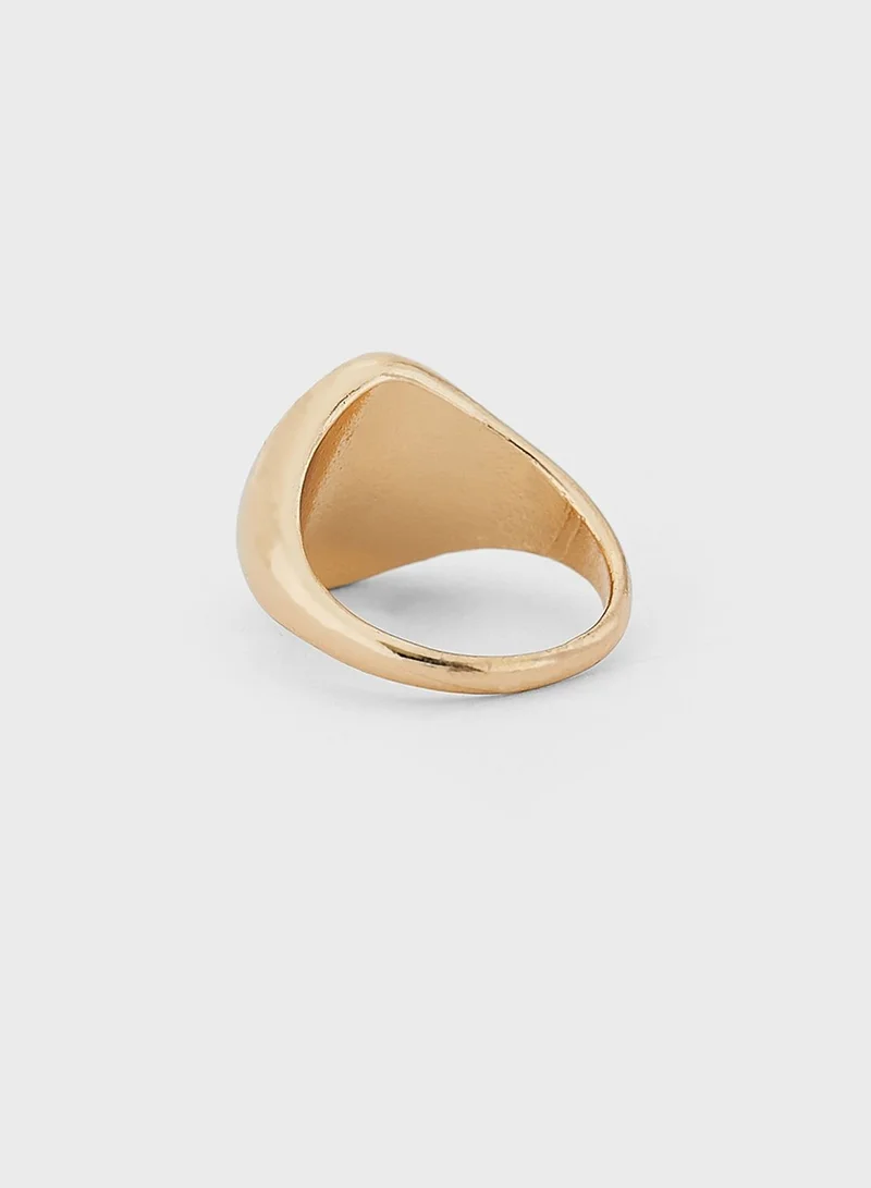 Ginger Signet Ring