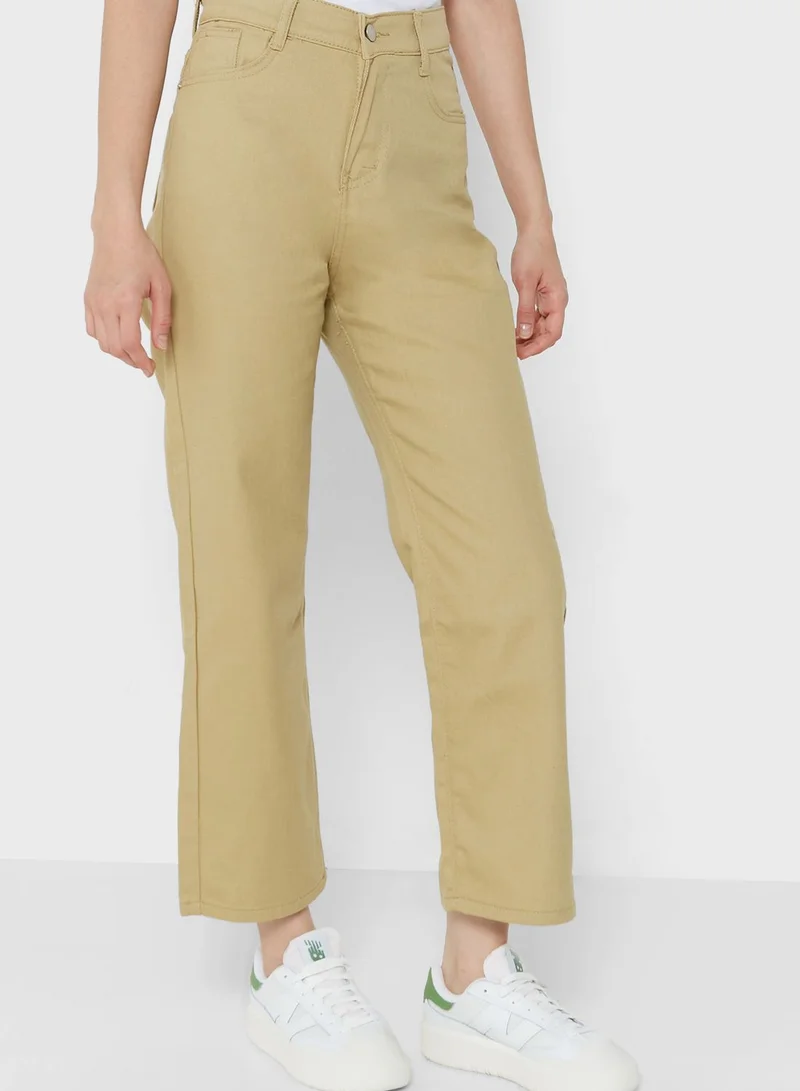 Ginger Coloured Mom Jeans