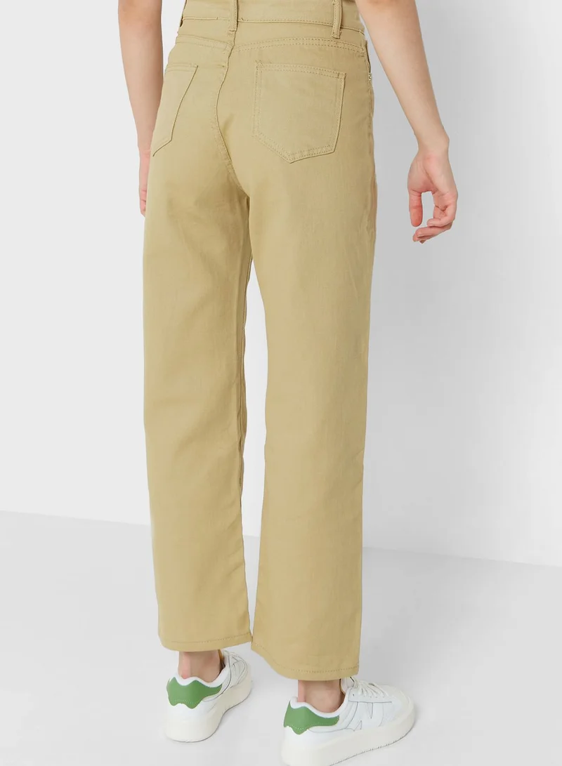 Ginger Coloured Mom Jeans