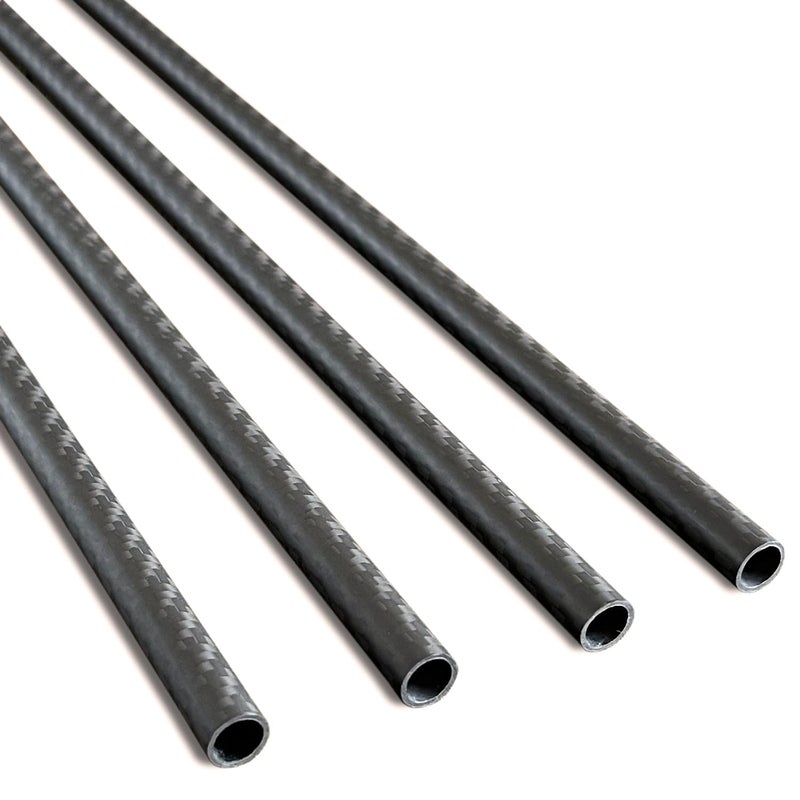 cncarbonfiber 4pcs Carbon Fiber Tube 10mmx8mmx420mm681216222530mm Available 3K roll Wrapped Twill Matte Finish - Image 2