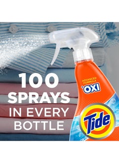 Tide Laundry Stain Remover with Oxi, Rescue Clothes, Upholstery, Carpet and more from Tough Stains, Enzyme Stain Remover, Travel Essential Spray, 3oz (Pack of 3)  - Image 2