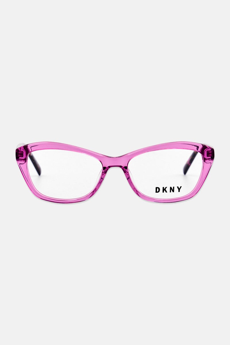 DKNY Women DK5042 Cat Eye Eyeglasses, Purple - Image 1