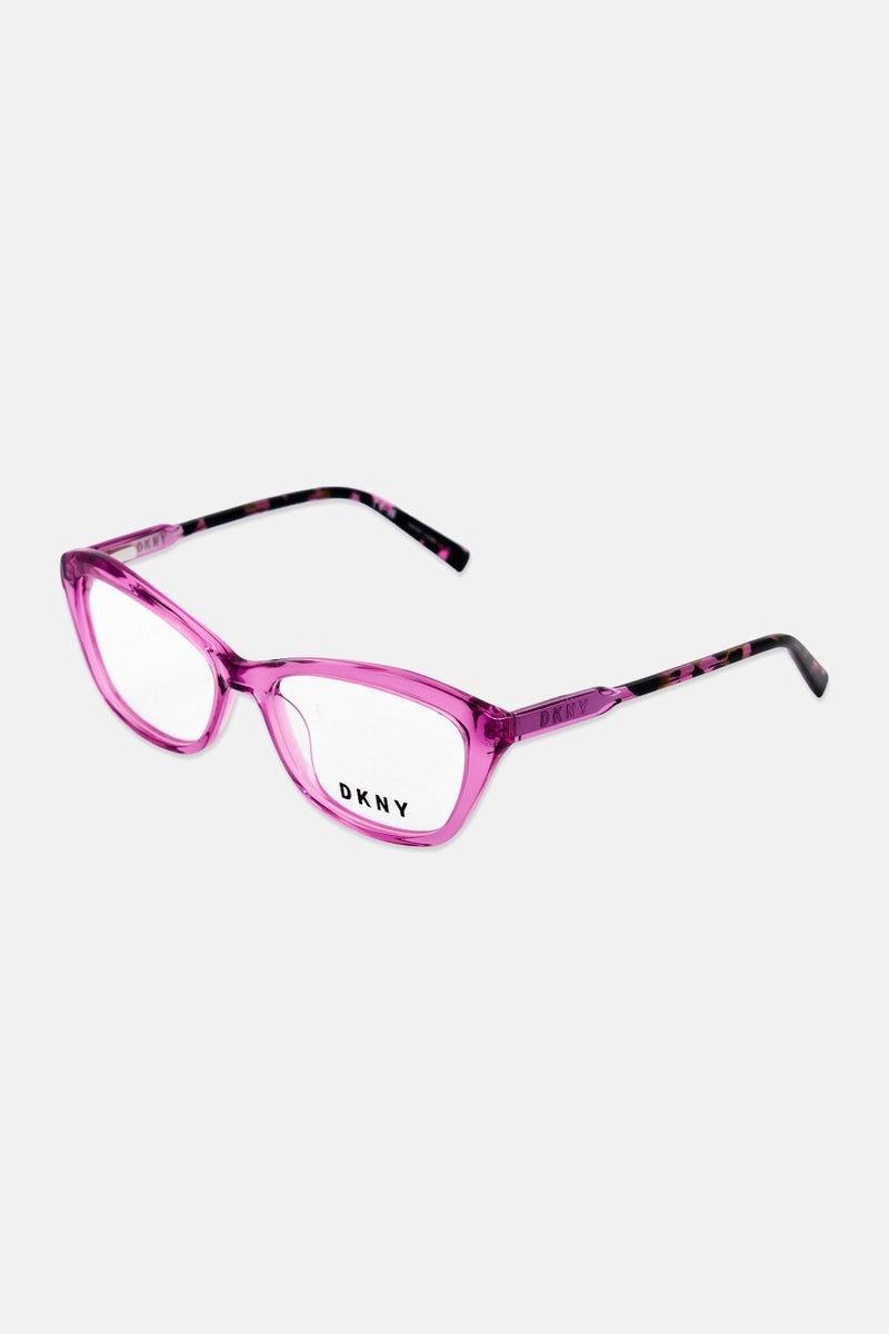 DKNY Women DK5042 Cat Eye Eyeglasses, Purple - Image 3