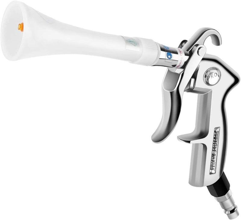 YAOBLUESEA Dry Blow Cleaning Gun with Compressed Air and High Pressure Flow Control Valve - Image 1