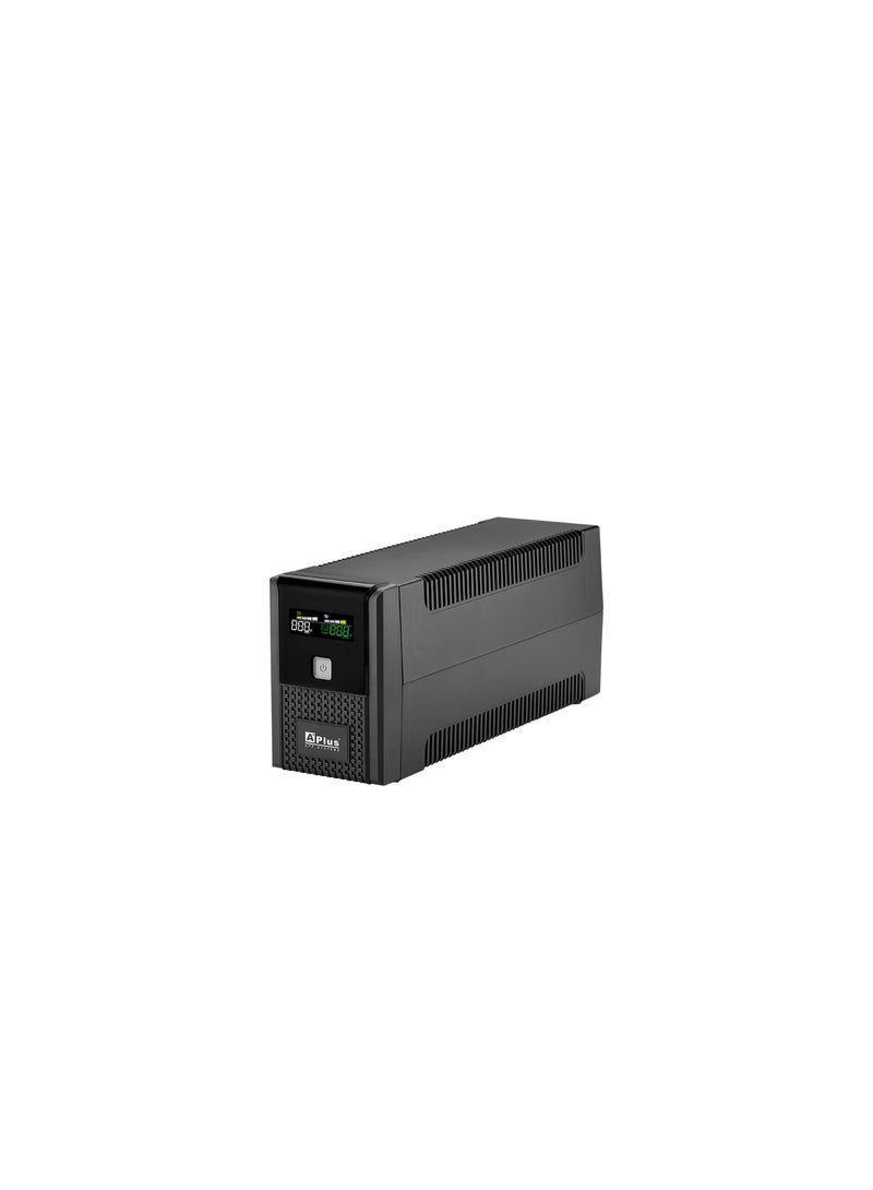 APLUS A+ Reactive Line Uninterruptible Power Supply (UPS) 800VA 480W... - Image 1