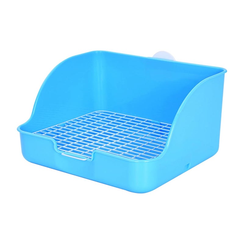 Fixed Design Rabbit Litter Box Toilet Leak Proof Pan for Bunnies Guinea Pigs Chinchillas - Image 2