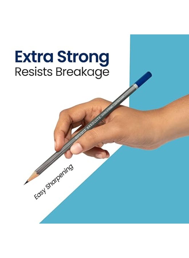 أبسارا أقلام رصاص أفسارا أبسولوت فائقة السواد - عبوة من 10 أقلام - Image 3