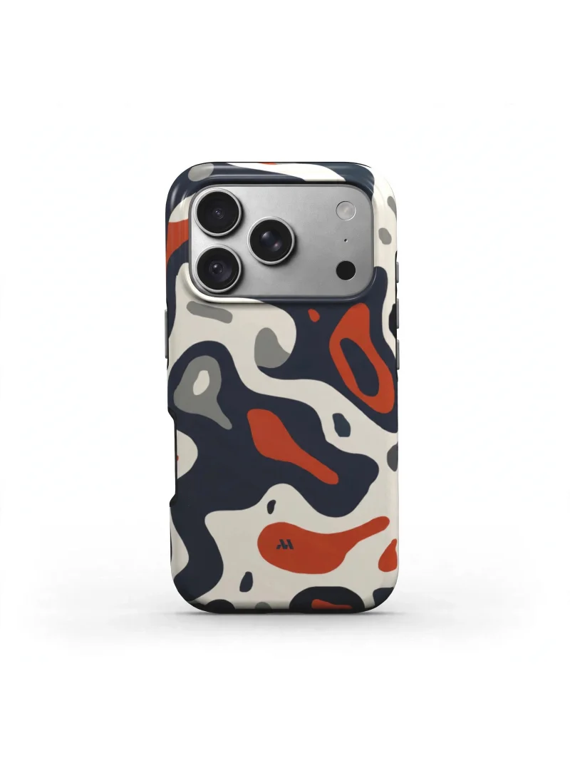 Mobcos iPhone 18 Pro Street Camo Premium Case Compatible with Hybrid Dual-Layer Hard Shell + Silicone Protection - Scratch-Resistant Shockproof Mobile Cover