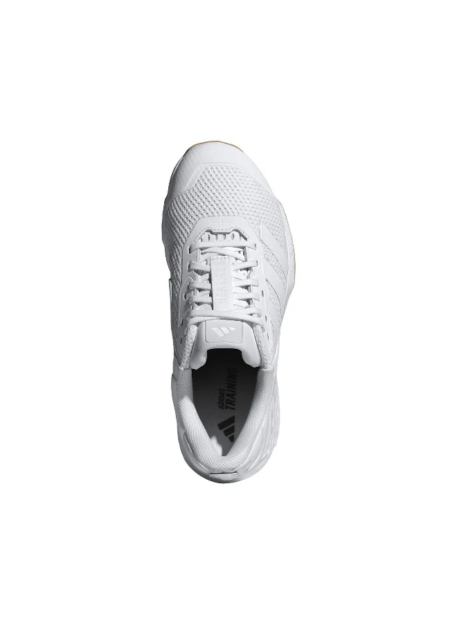 adidas حذاء تدريب دروب سيت  للنساء أبيض