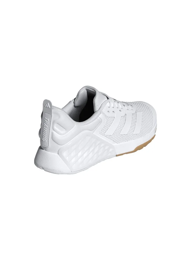 adidas حذاء تدريب دروب سيت  للنساء أبيض