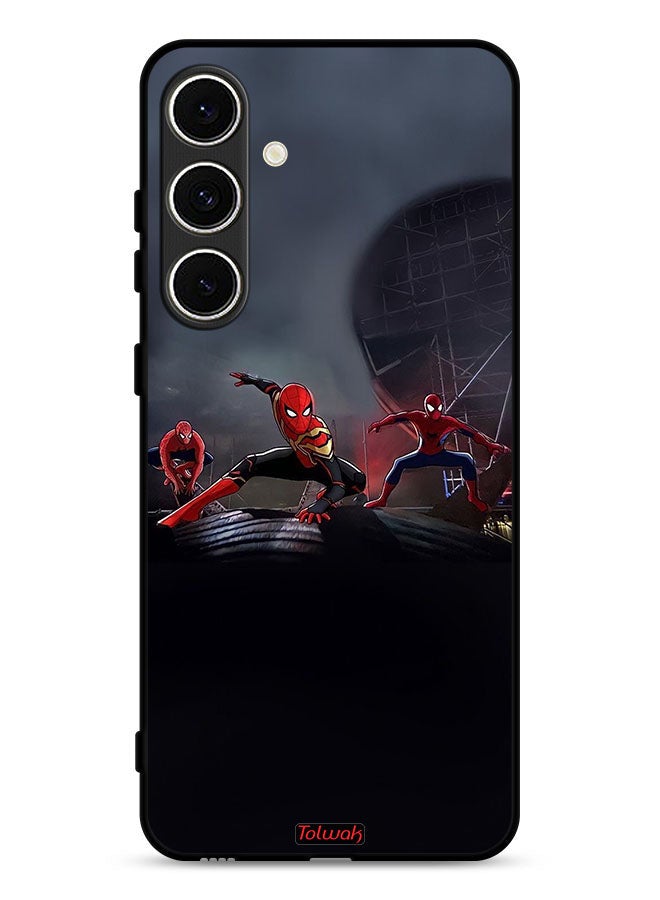 Tolwak Samsung Galaxy A36 5G Protective Case Cover Three Spiders - Image 1