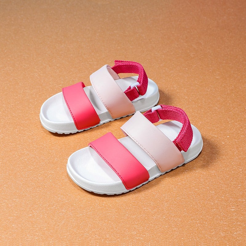 2025 Summer Men'S And Women'S Sports Sandals Beach Shoes Lightweight Small, Medium And Large Children'S Slippers Daily - Image 1