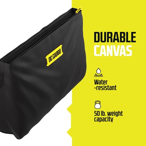 DC Cargo Mall حقيبة تخزين E-Track من DC Cargo Mall للمقطورات - حقيبة قماشية بسحاب قوية 14 بوصة × 24 بوصة - سعة الوزن 50 رطل - ملحقات E-Track - Image 3